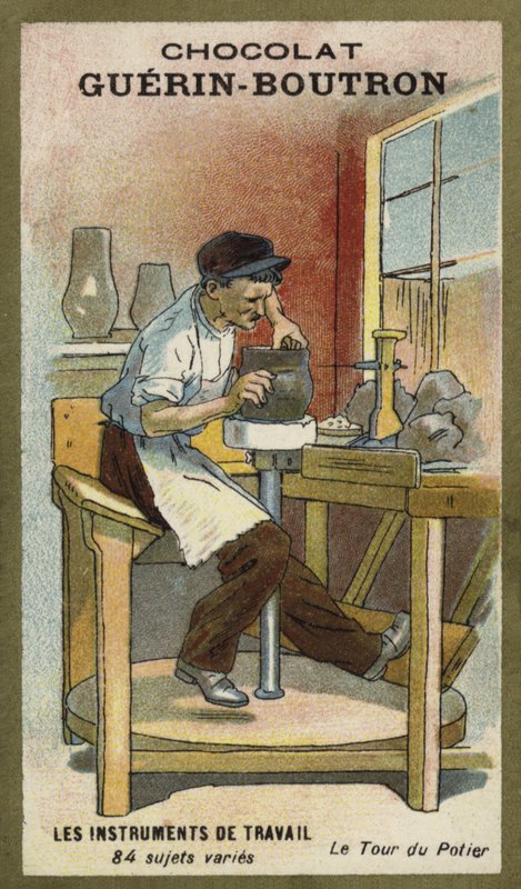 Çömlekçinin tekerleği by French School