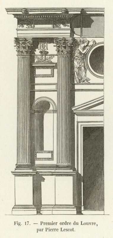 Premier order du Louvre, Pierre Lescot by French School