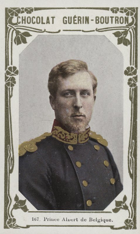 Belçika Prensi Albert (renkli fotoğraf) by French School