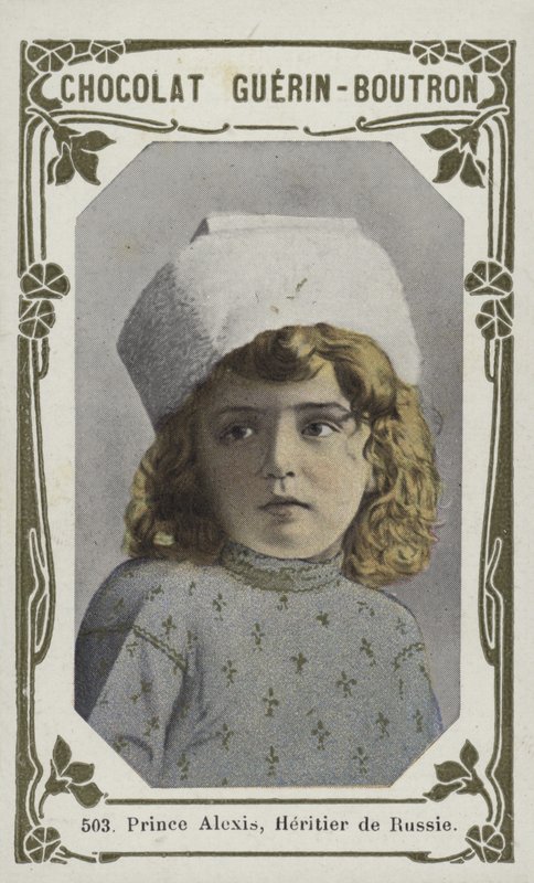Prens Alexis, Heritier de Russie (renkli fotoğraf) by French School