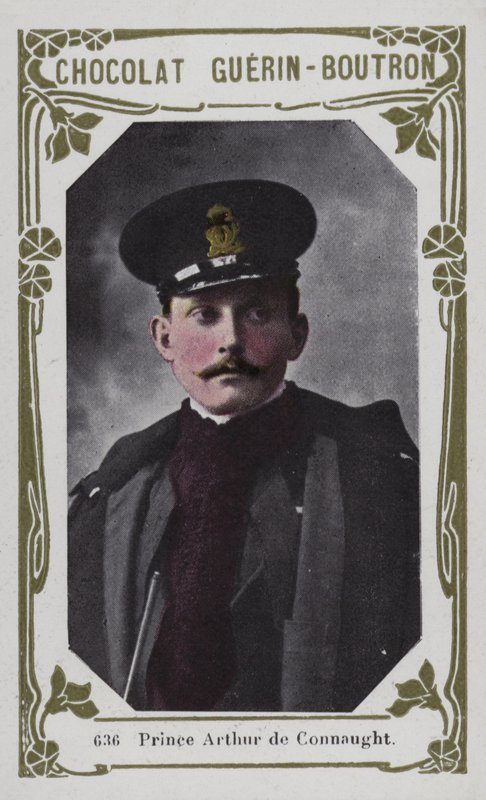 Prens Arthur de Connaught (renkli fotoğraf) by French School