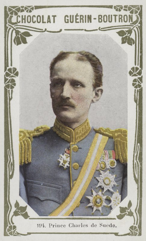 Prens Charles de Suede (renkli fotoğraf) by French School