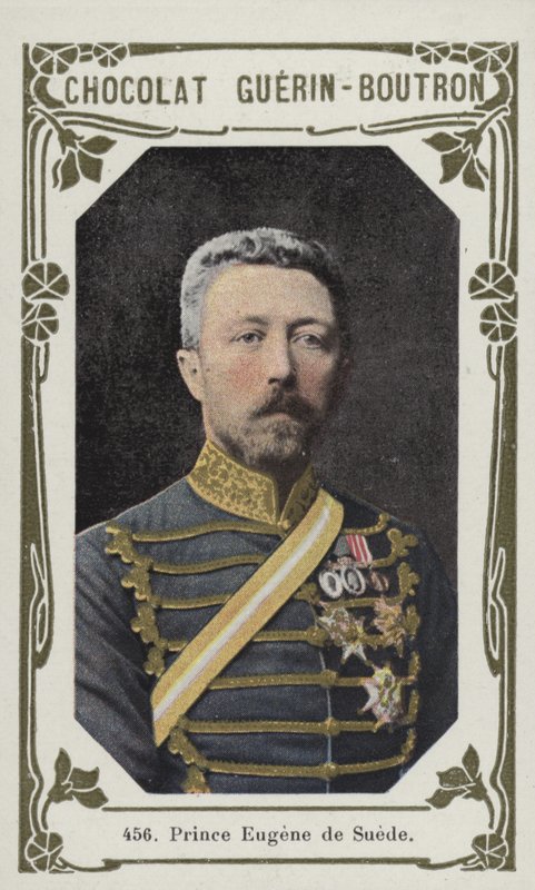 Prens Eugene de Suede (renkli fotoğraf) by French School