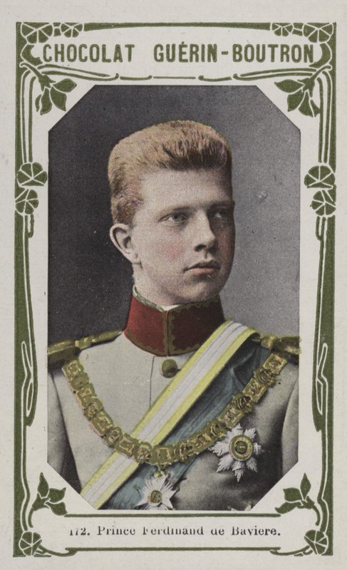 Prens Ferdinand de Baviere (renkli fotoğraf) by French School