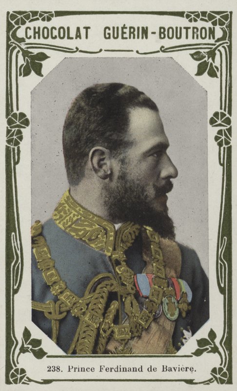 Prens Ferdinand de Baviere (renkli fotoğraf) by French School