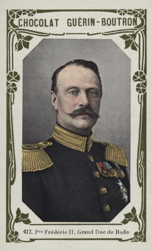 Prens Frederic II, Baden Büyük Dükü (renkli fotoğraf) by French School