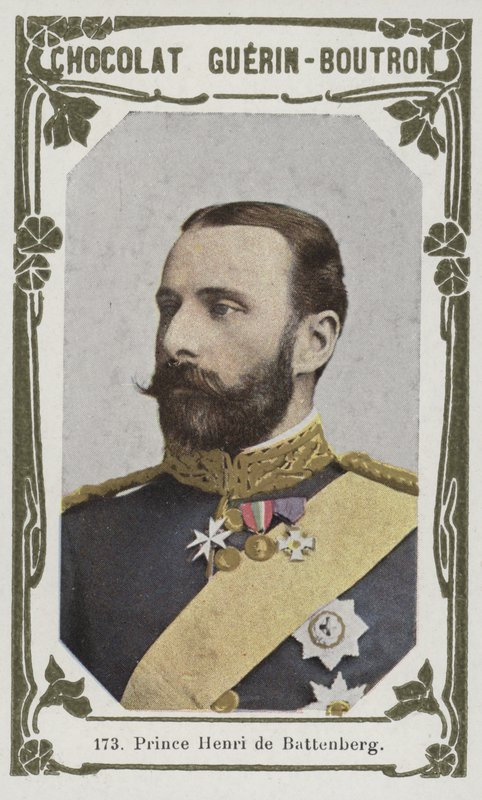 Prens Henri de Battenberg (renkli fotoğraf) by French School