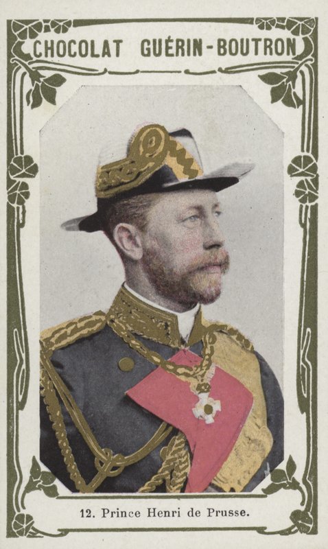 Prusya Prensi Henry (renkli fotoğraf) by French School