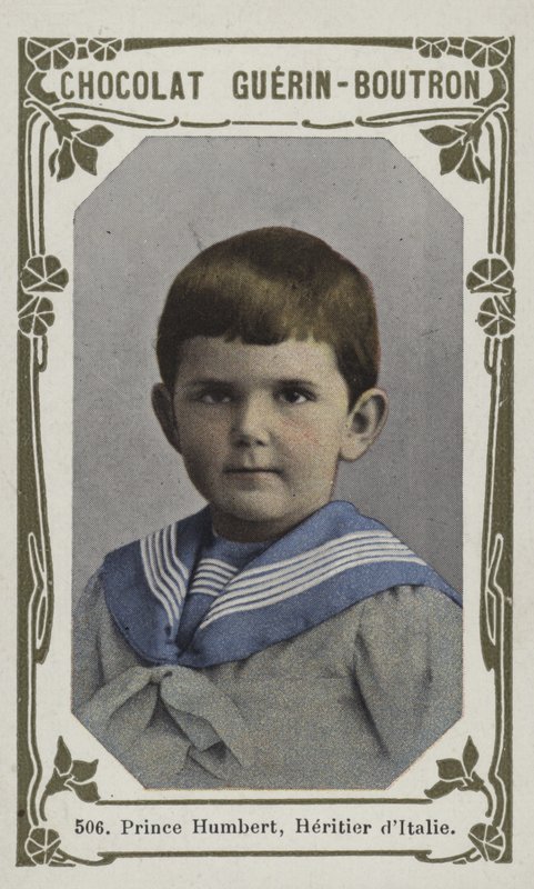 Prens Humbert, Heritier dItalie (renkli fotoğraf) by French School
