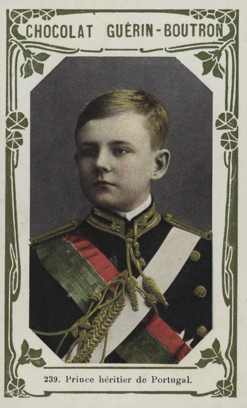 Prince heritier de Portugal (renkli fotoğraf) by French School