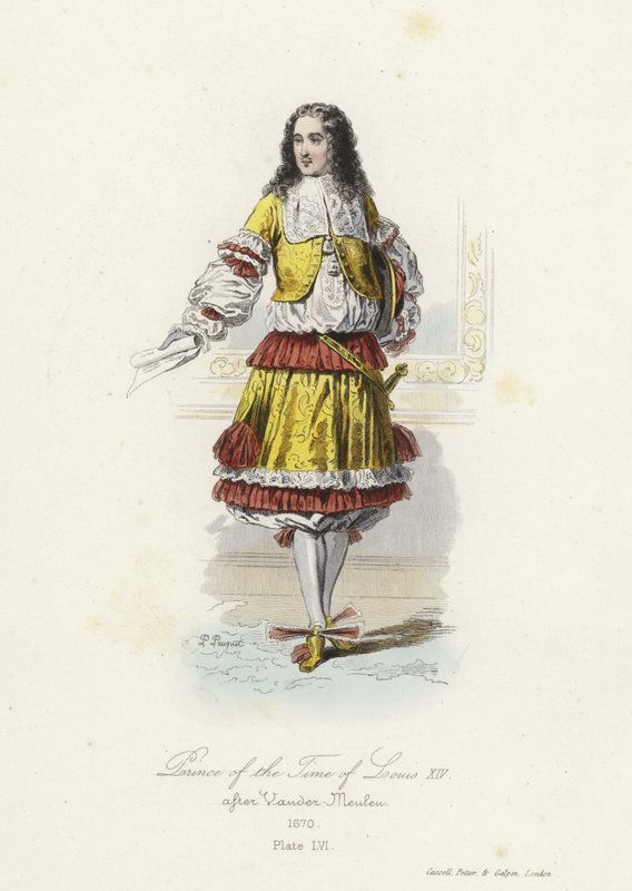 Fransa Kralı XIV.Louis zamanının prensi by French School