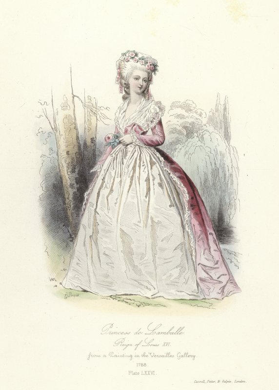 Prenses de Lamballe, Fransa