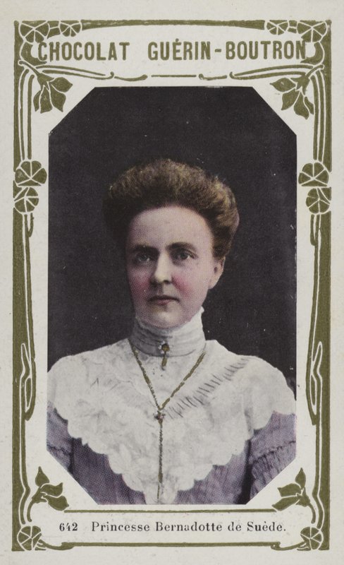 Princesse Bernadotte de Suede (renkli fotoğraf) by French School