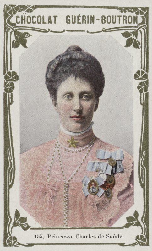 Princesse Charles de Suede (renkli fotoğraf) by French School