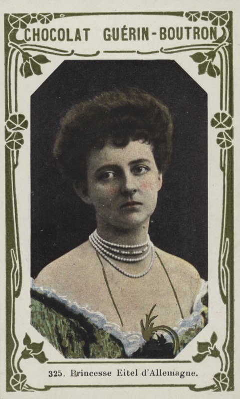 Princesse Eitel dAllemagne (renkli fotoğraf) by French School