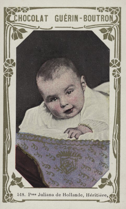 Hollanda Prensesi Juliana, Heritiere (renkli fotoğraf) by French School