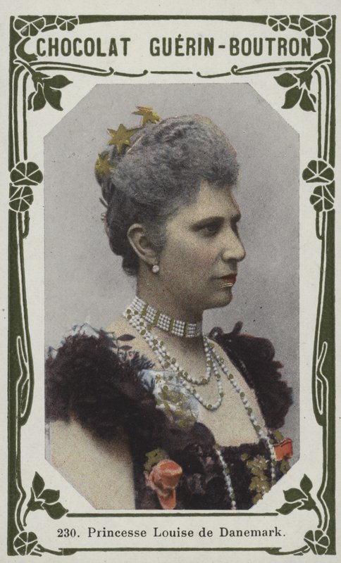 Danimarka Prensesi Louise (renkli fotoğraf) by French School