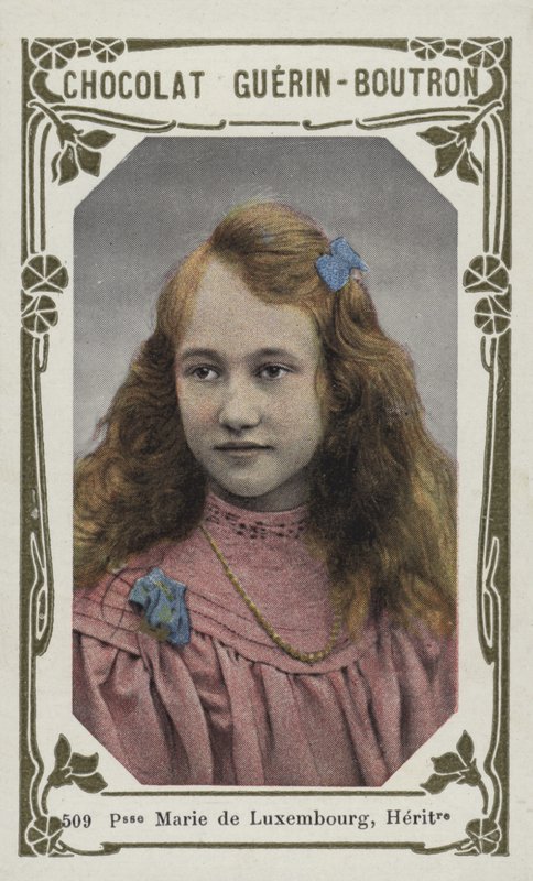 Lüksemburg Prensesi Marie, Heritiere (renkli fotoğraf) by French School