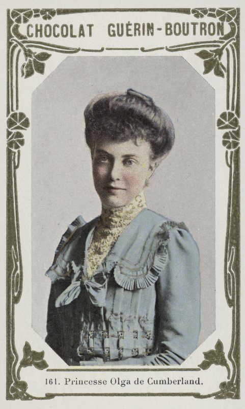 Princesse Olga de Cumberland (renkli fotoğraf) by French School