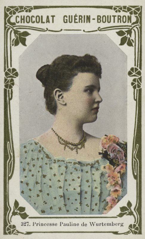 Württemberg Prensesi Pauline (renkli fotoğraf) by French School