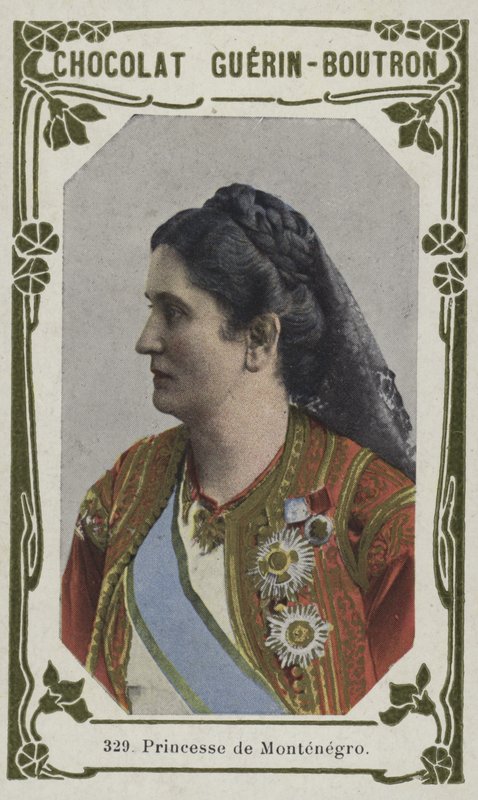 Karadağ Prensesi (renkli fotoğraf) by French School