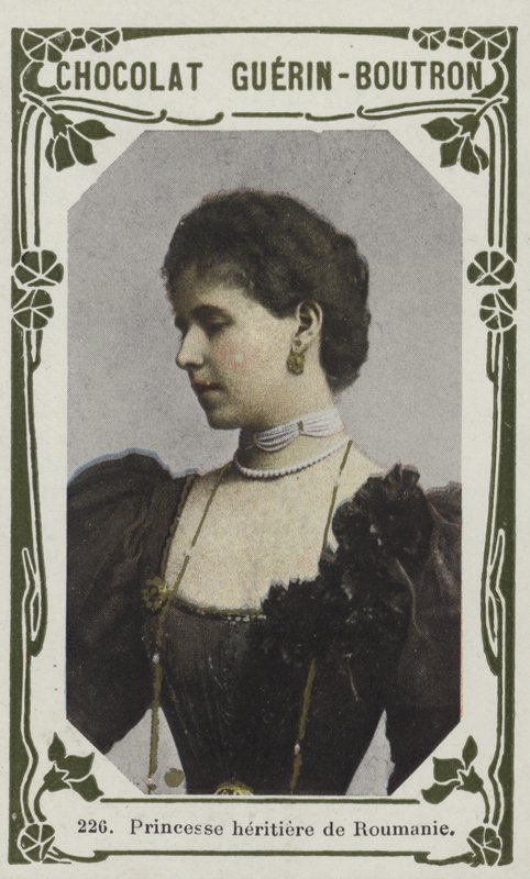 Romanya Veliaht Prensesi (renkli fotoğraf) by French School