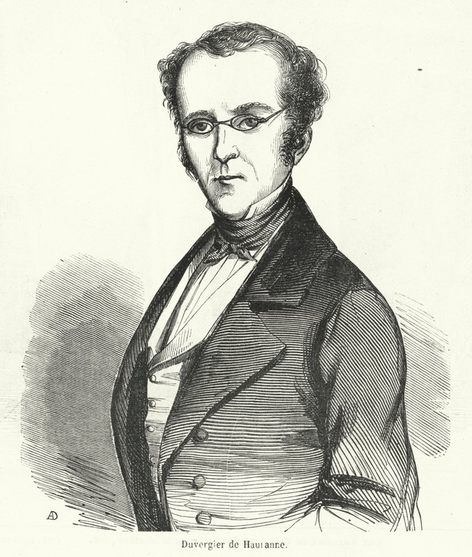 Prosper Duvergier de Hauranne, Fransız politikacı by French School