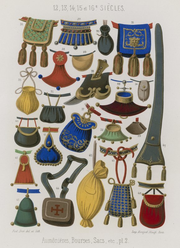 Çantalar, torbalar ve çantalar by French School