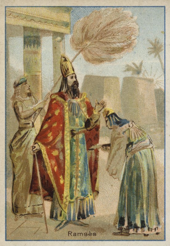 Büyük Ramses, Mısır Firavunu by French School
