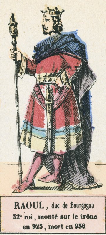 Raoul, Burgonya Dükü, 32. kral, 923