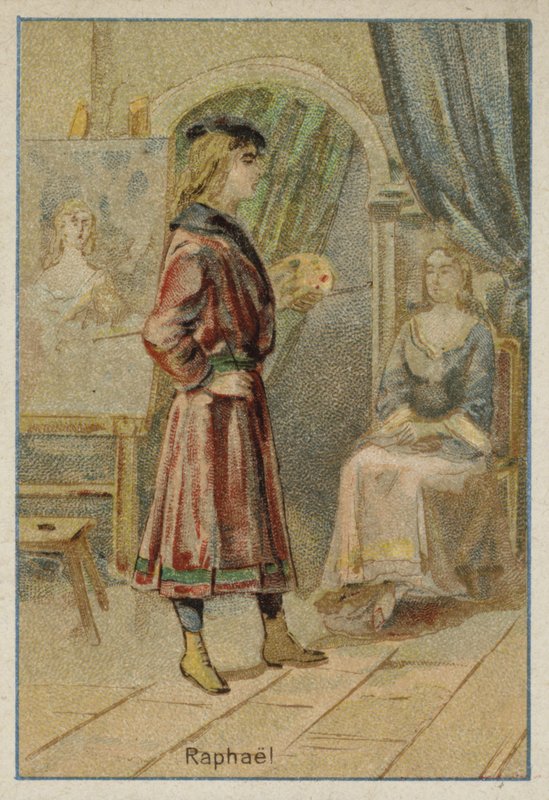 Raphael, İtalyan Rönesans sanatçısı by French School