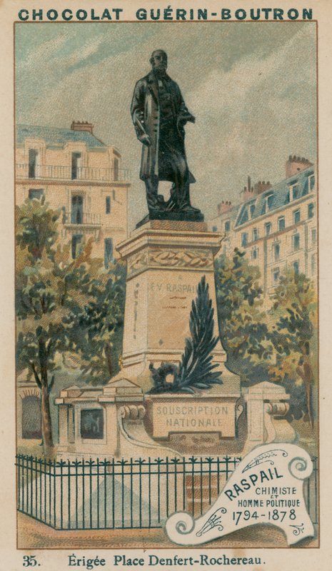 Raspail, Kimyager ve Politikacı, 1794-1878. Erigee Place Denfert-Rochereau by French School