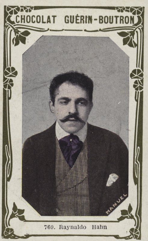 Reynaldo Hahn (renkli fotoğraf) by French School