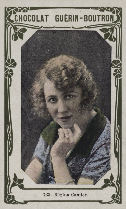 Regina Camier (renkli fotoğraf) by French School