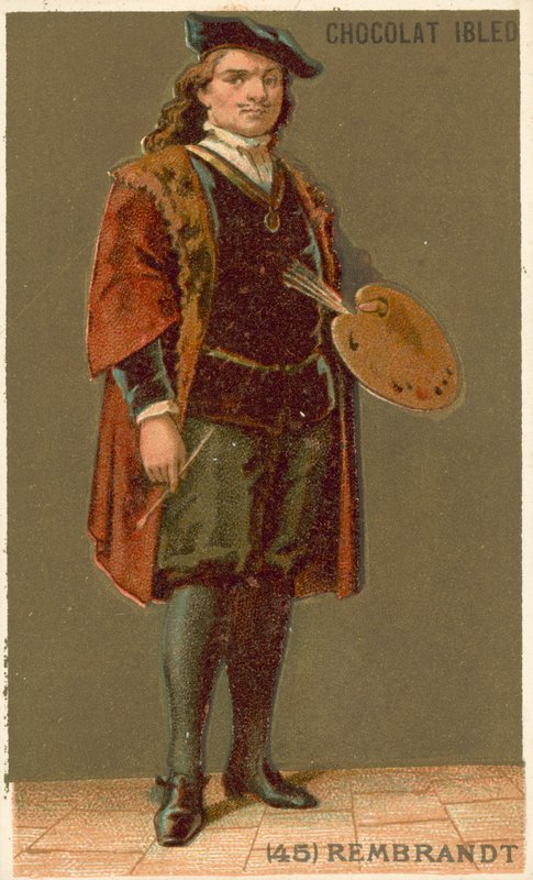 Rembrandt van Rijn, Hollandalı sanatçı by French School