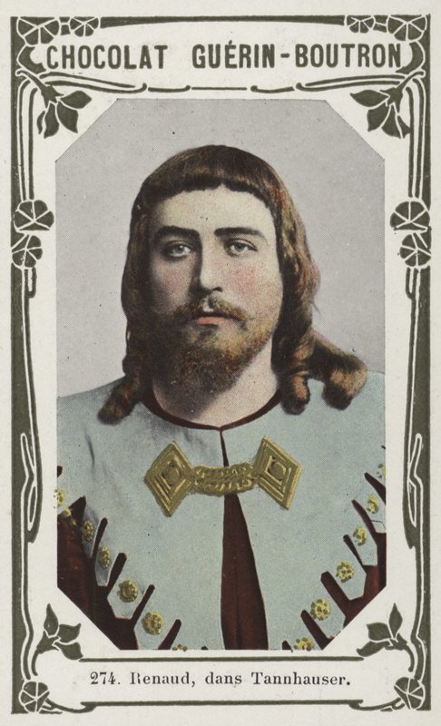 Renaud, dans Tannhauser (renkli fotoğraf) by French School