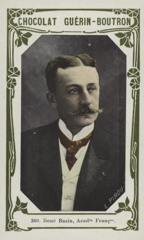 Rene Bazin, Academie Française (renkli fotoğraf) by French School