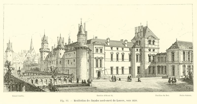 1610 dolaylarında Louvre