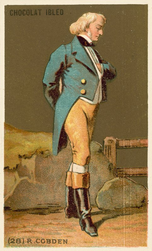 Richard Cobden, İngiliz politikacı (chromolitho) by French School