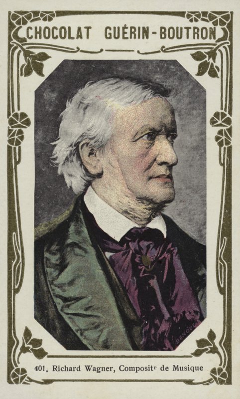 Richard Wagner, Müzik Bestecisi (renkli fotoğraf) by French School