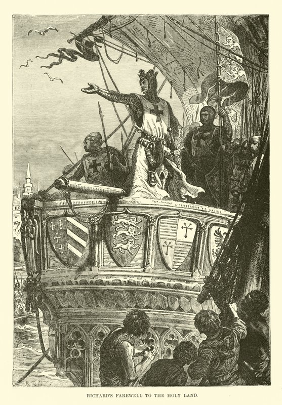 Richards Kutsal Topraklara Veda by French School