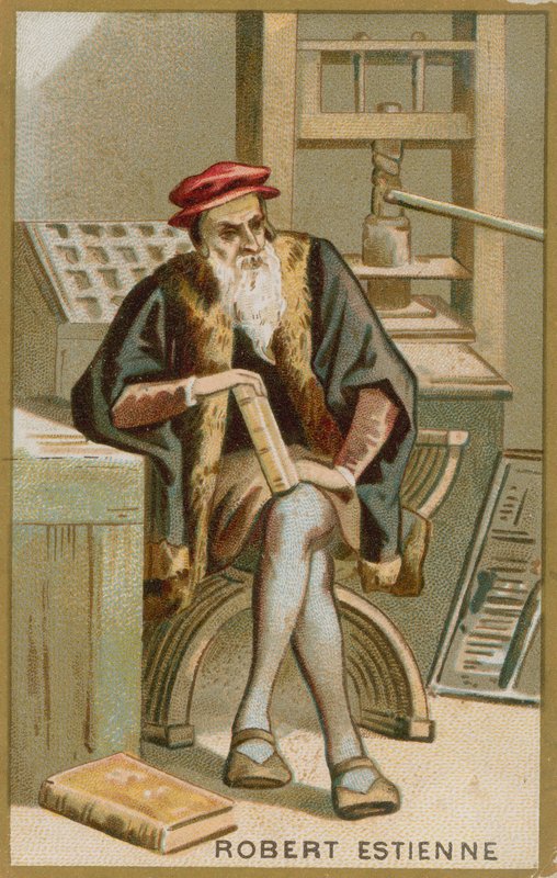Robert Estienne by French School