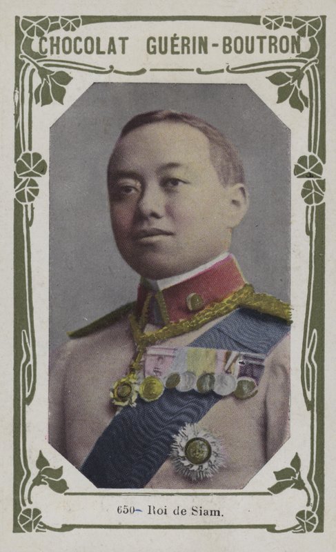 Roi de Siam (renkli fotoğraf) by French School