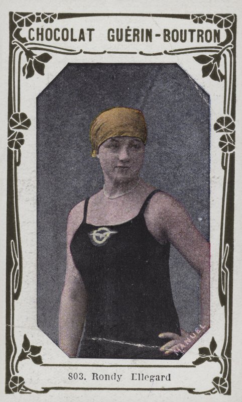 Rondy Ellegard (renkli fotoğraf) by French School