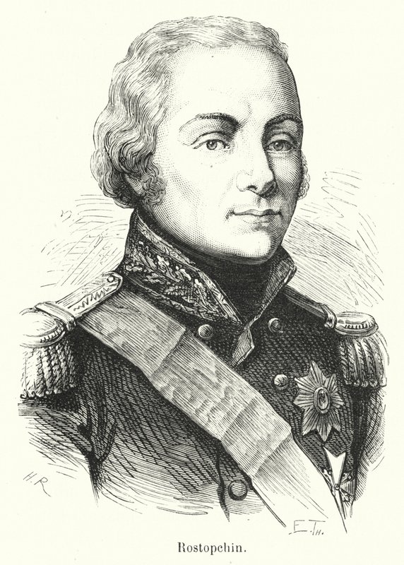 Rostopchin (gravür) by French School