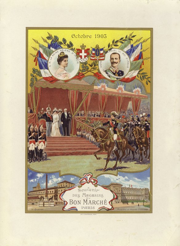 Kraliyet Düğünü - Ekim 1903 by French School