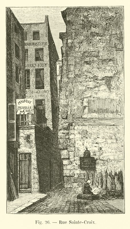 Sainte-Croix Caddesi by French School