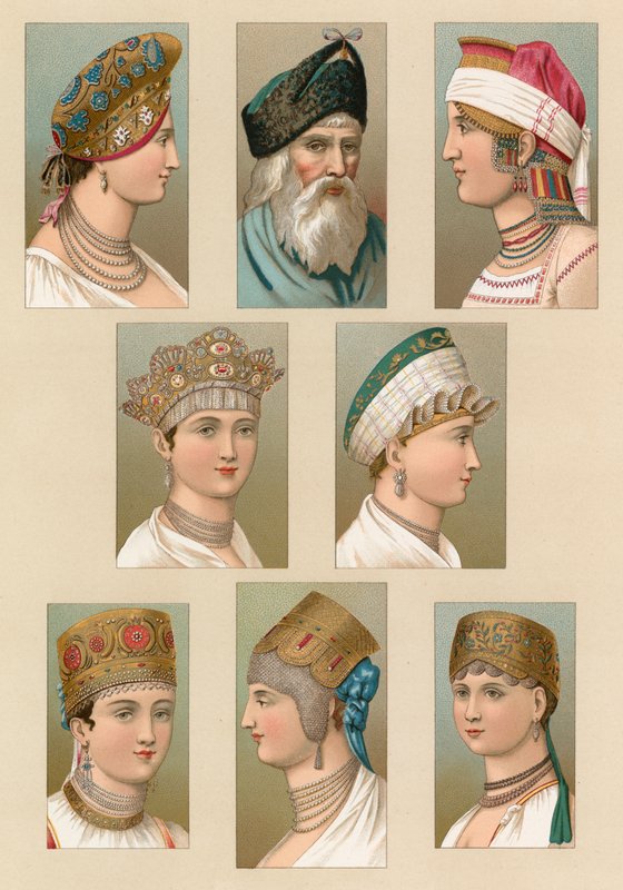 Rusya Kostüm by French School