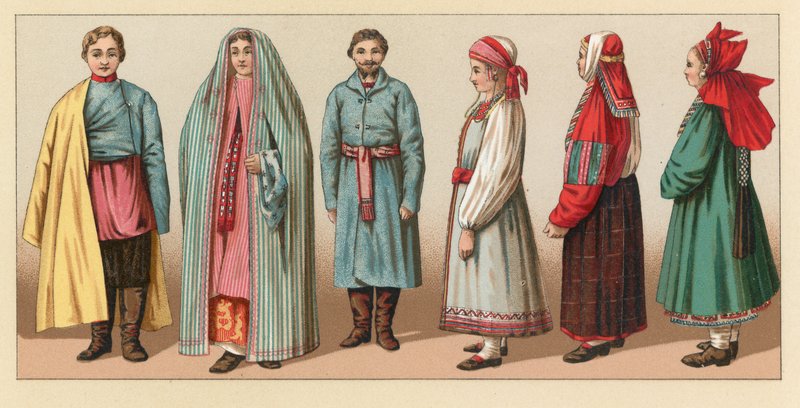 Rusya Kostüm by French School