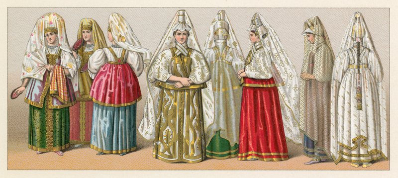 Rusya Kostüm by French School